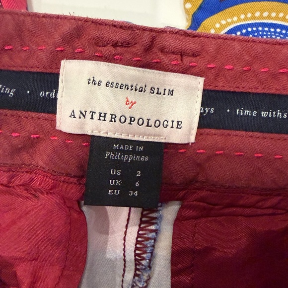 Anthropologie Essential Slim
Cropped Retro Geometric Print Trousers
- Size 2 - Picture 10 of 11